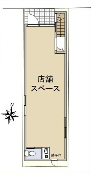 【間取り】 | 本庄町１丁目店舗