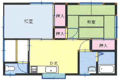 【間取り】 | 徳光借家