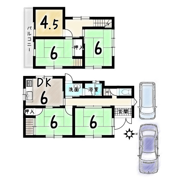 物集女町森ノ上