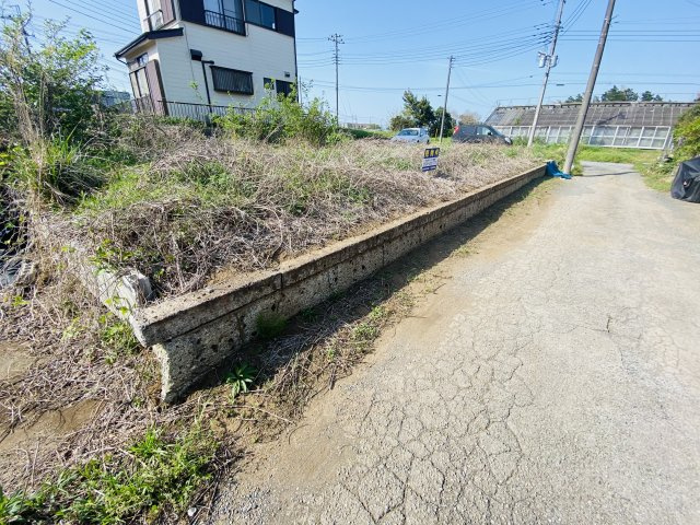 富里市七栄売土地の外観