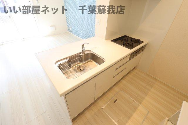 D-roomちはら台Eのキッチン|キッチンでお料理をお楽しみください