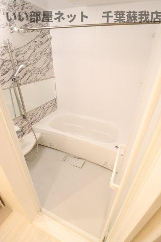 D-roomちはら台Eの浴室|ゆったり過ごせるお風呂です