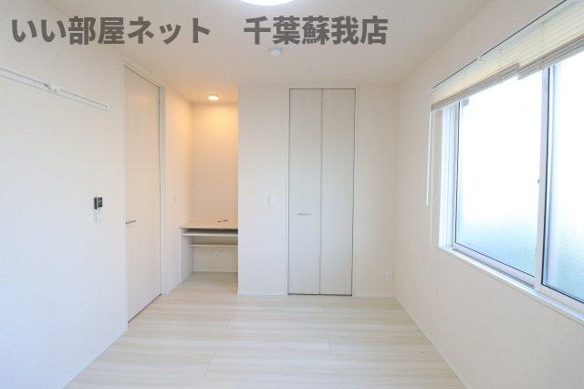 D-roomちはら台Eの寝室|落ち着いた色調の寝室です