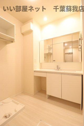 D-roomちはら台Eの洗面所|洗面所です