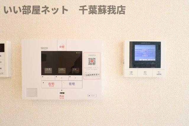 D-roomちはら台Eのセキュリティ|安心のホームセキュリティー完備♪
