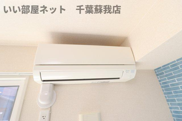 D-roomちはら台Eの設備|エアコン