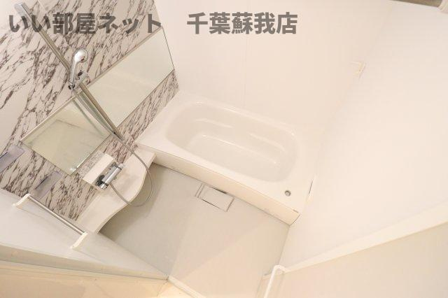 D-roomちはら台Eの浴室|お風呂で日々の疲れを落としましょう