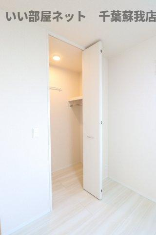 D-roomちはら台Eの収納|専用の収納スペースです