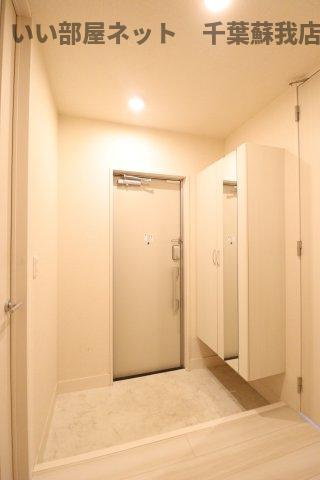 D-roomちはら台Eの玄関|シンプルで使いやすい玄関です