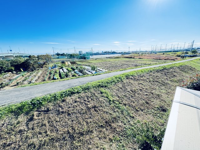 八潮市伊勢野新築戸建の展望|バルコニーより南側眺望