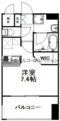 【間取り】 | エンクレスト天神MARK