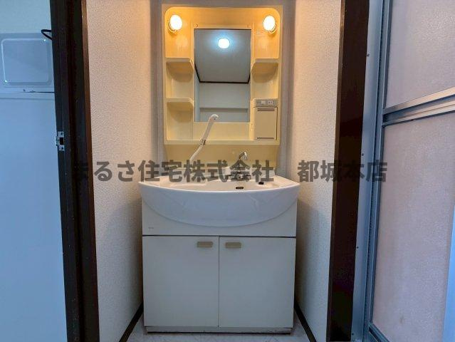 プリンセスマンションの独立洗面台