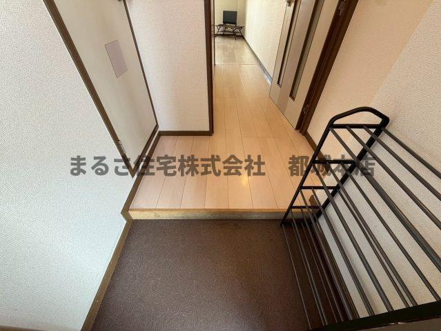 プリンセスマンションの玄関