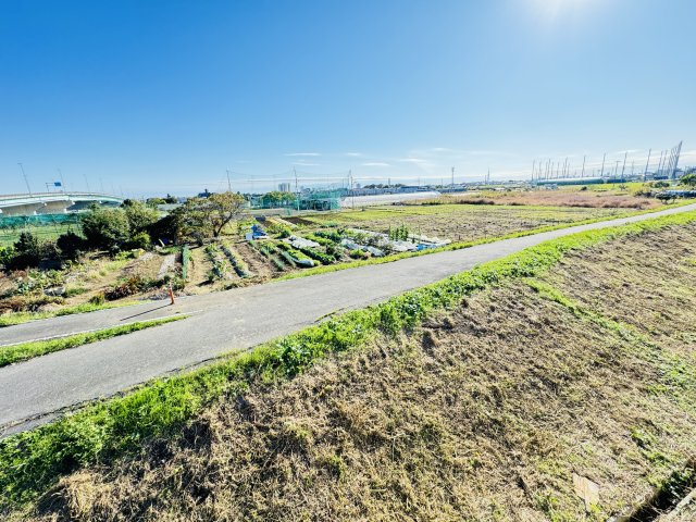 八潮市伊勢野新築戸建の展望|バルコニーより南側眺望