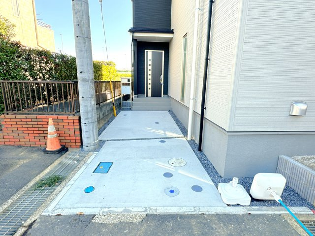 八潮市伊勢野新築戸建の駐車場|6号棟駐車スペース