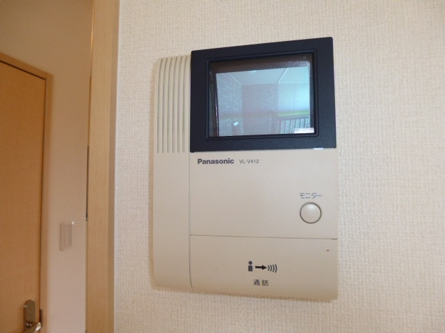 倉敷市福田町古新田のアパートのセキュリティ|ＴＶインターホン