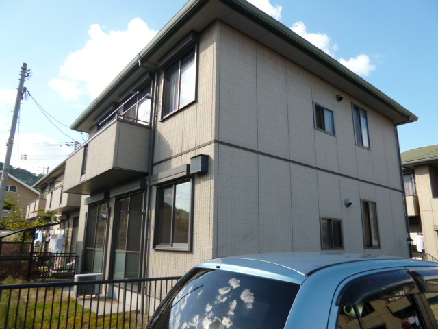 倉敷市児島味野４丁目のアパートの外観