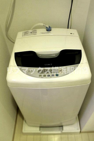 洗濯機が付いてます