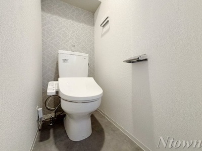 【トイレ】 | S-RESIDENCE名駅NorthⅡ | 落ち着いた色調のトイレです