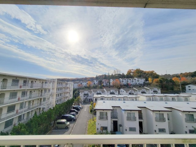 帝塚山ガーデンハイツ2号棟の展望