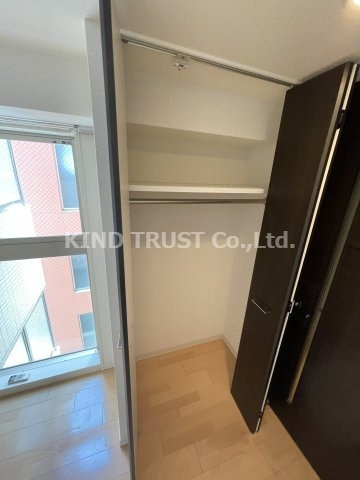 アスヴェル南森町の収納|ちょっとした収納スペースも充実しています