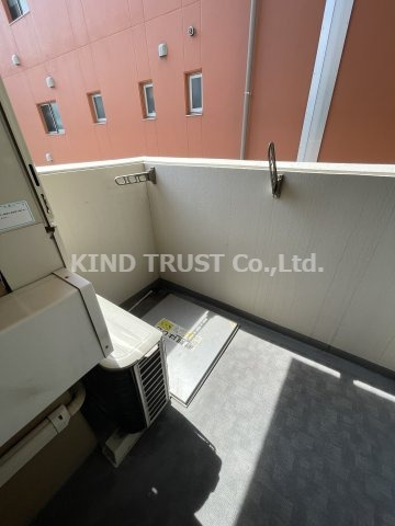 アスヴェル南森町のバルコニー|お洗濯にも便利なバルコニー付き