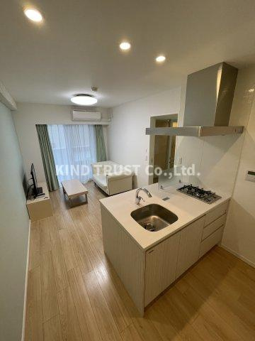 Bee-parQ扇町のキッチン|お料理しやすいキッチンです