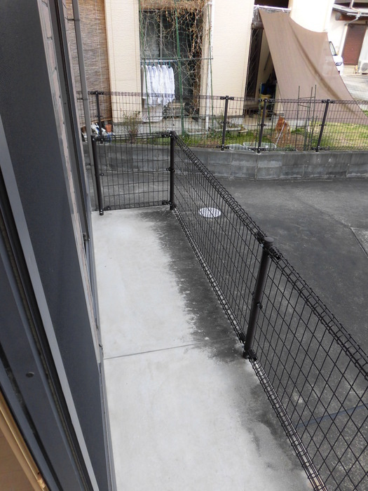 セジュールさくらのバルコニー|陽当たり良好なバルコニーです♪