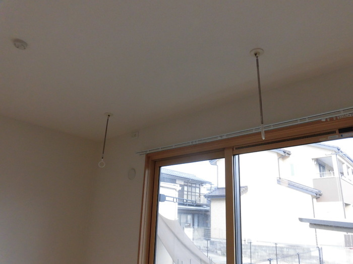 セジュールさくらの内装|室内干しもできるので雨の日に便利です★