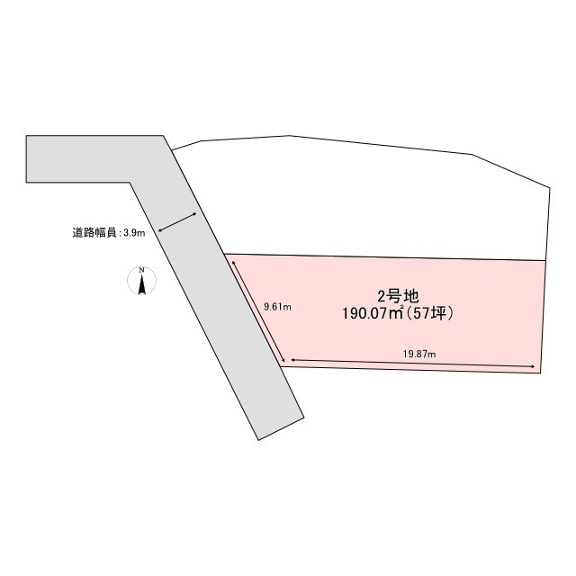 土地　長野市若里2丁目