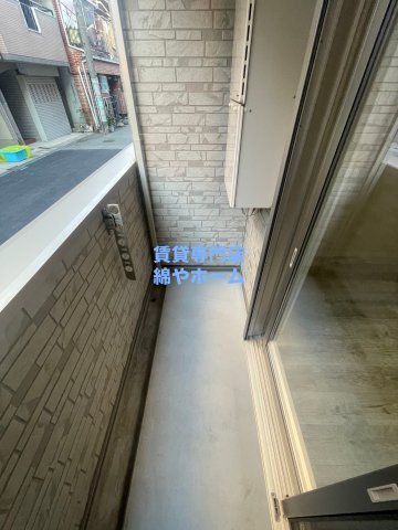 Act住之江のバルコニー|落ち着いた時間を過ごせるバルコニーです