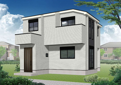 【外観パース】 | MIRASUMO緑区漆山0905①全1棟＜新築一戸建て仲介手数料無料＞ | ご成約キャンペーン対象物件です♪詳細は弊社ホームページもしくはスタッフまでお気軽にお問合せ下さいませ♪ お役に立てる自信があります♪