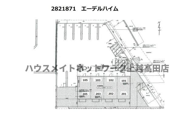 エーデルハイムの区画図|配置図