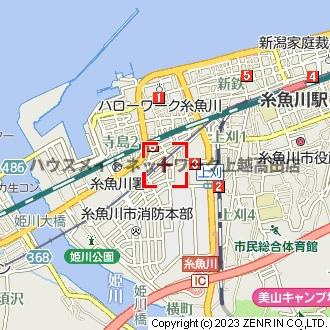 ラグナガーデン上刈の地図|位置図