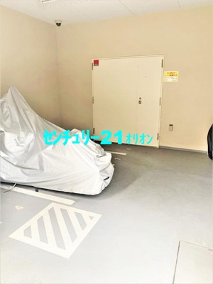 【その他共用部分】 | Due Nerima II／ドゥーエネリマツー | バイク置場のある物件はあまりないですよ