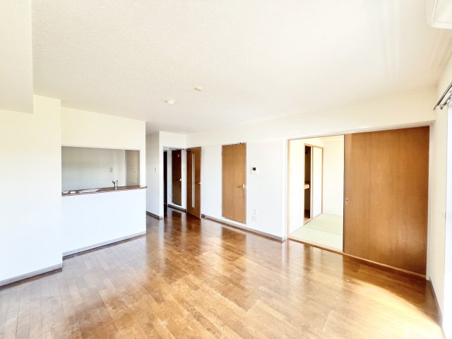 パティオス若葉の居間・リビング|おしゃれな居間です