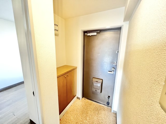 パティオス若葉の玄関|収納もある玄関です