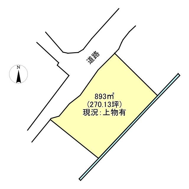 売土地の土地図
