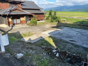 売土地の外観
