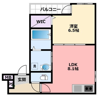 【間取り】 | フジパレス西宮春風公園Ⅱ番館