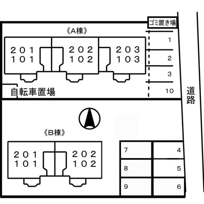 【駐車場】 | フロレスタA