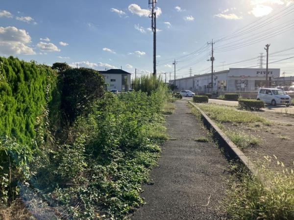 小山市西黒田　売地の外観