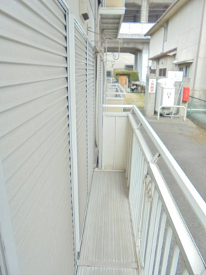 【バルコニー】 | ドエルみよし | 東向き