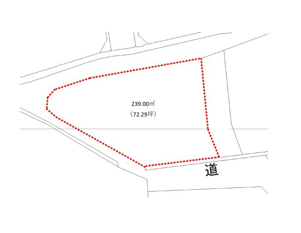 南アルプス市有野72坪売地