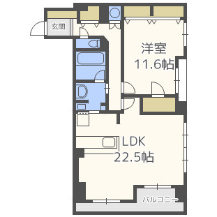 グレンパーク梅田北の間取り