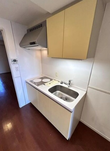 大阪市天王寺区筆ケ崎町の賃貸マンションのキッチン