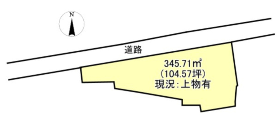 売土地の土地図