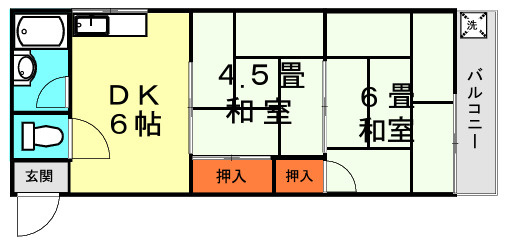 エクセルハイツの間取り
