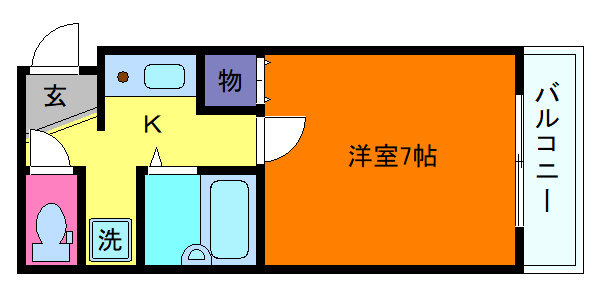 灘南ビルの間取り