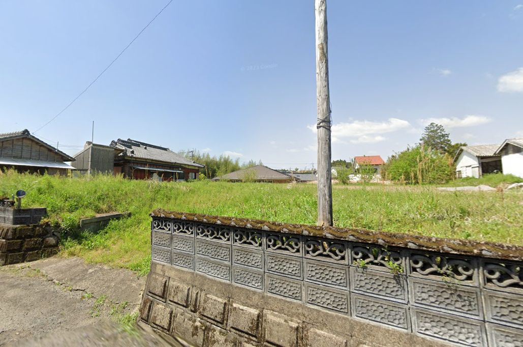 都城市下水流町の売地の外観